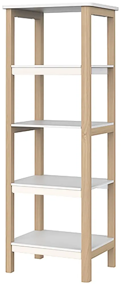 Детский стеллаж Classic, 54x42x145 см, белый купить,NaN