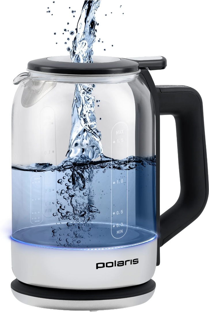 Электрочайник Polaris PWK 1720CGLD WIFI IQ Home 1.5 л белый