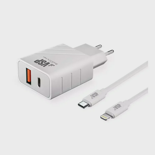 Зарядное устройство BoraSCO Power Delivery 38255 White 