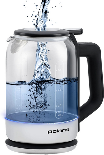 Электрочайник Polaris PWK 1720CGLD WIFI IQ Home 1.5 л белый