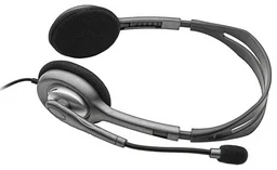 Наушники Logitech Stereo Headset H111 серый