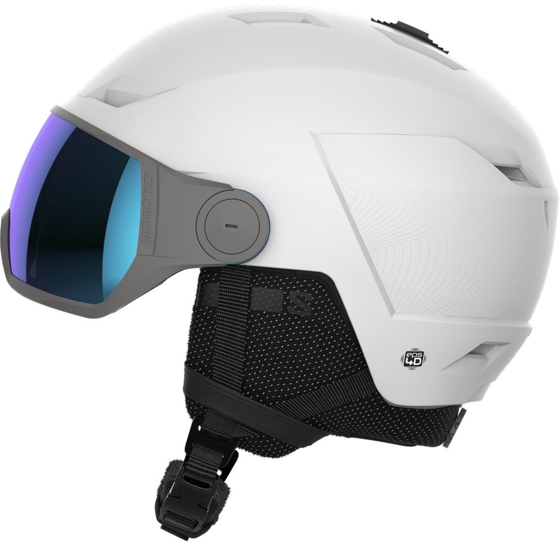 Шлем Salomon ICON LT VISOR 411997 белый M купить,NaN