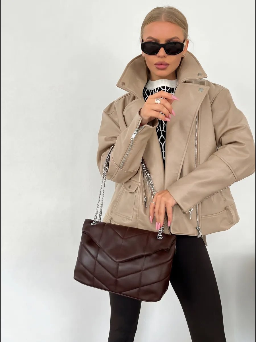 Клатч heybags искусственная кожа коричневый купить,NaN