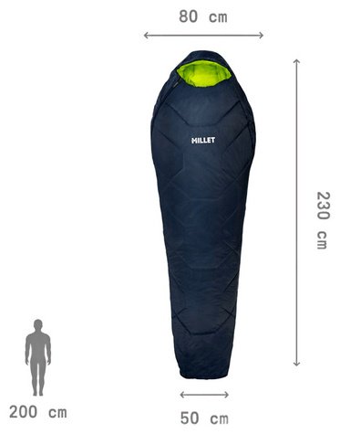 Millet 3515720392832 кокон трекинговый синий