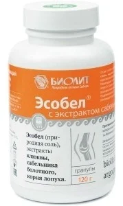 Биолит Эсобел с экстрактом сабельника болотного 120гр