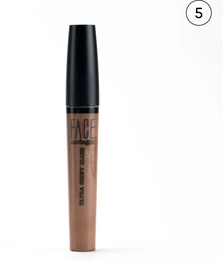 Face Nicobaggio Ultra Shiny Gloss блеск для губ 5 Бежевый нюдовый купить,NaN
