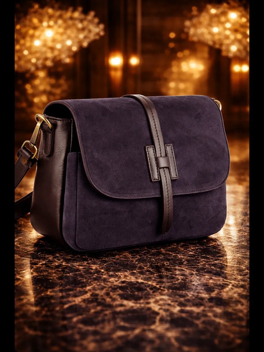 Сумка кросс-боди FoxesBag натуральная кожа коричневый купить,NaN