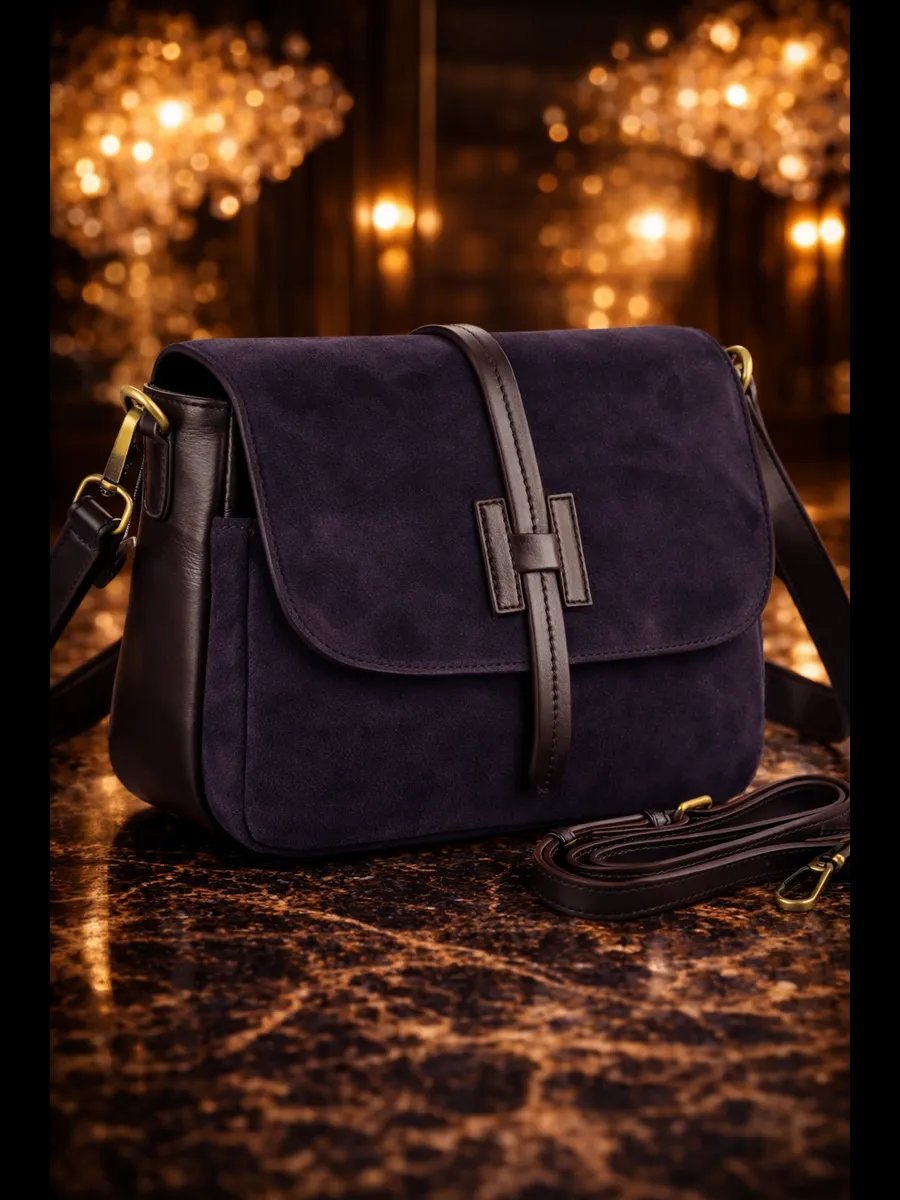 Сумка кросс-боди FoxesBag натуральная кожа коричневый купить,NaN