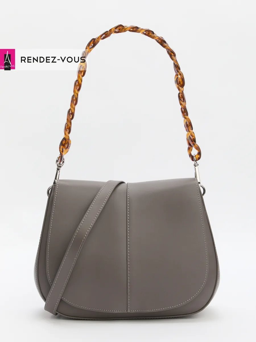 Мини-сумка Tendance экокожа серый купить,NaN