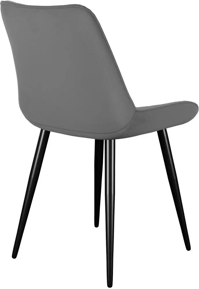 Стул ДИК DikLine 226, 86x50x61 см, серый, черный 1 шт. купить,NaN