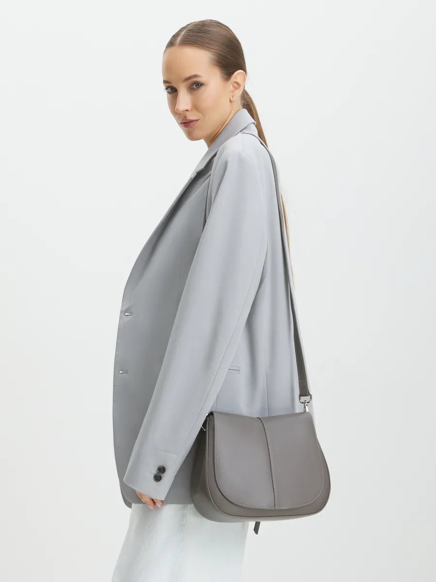 Мини-сумка Tendance экокожа серый купить,NaN