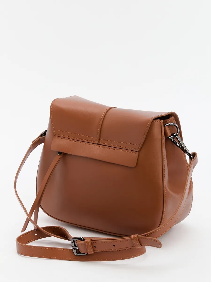 Мини-сумка Tendance экокожа коричневый купить,NaN
