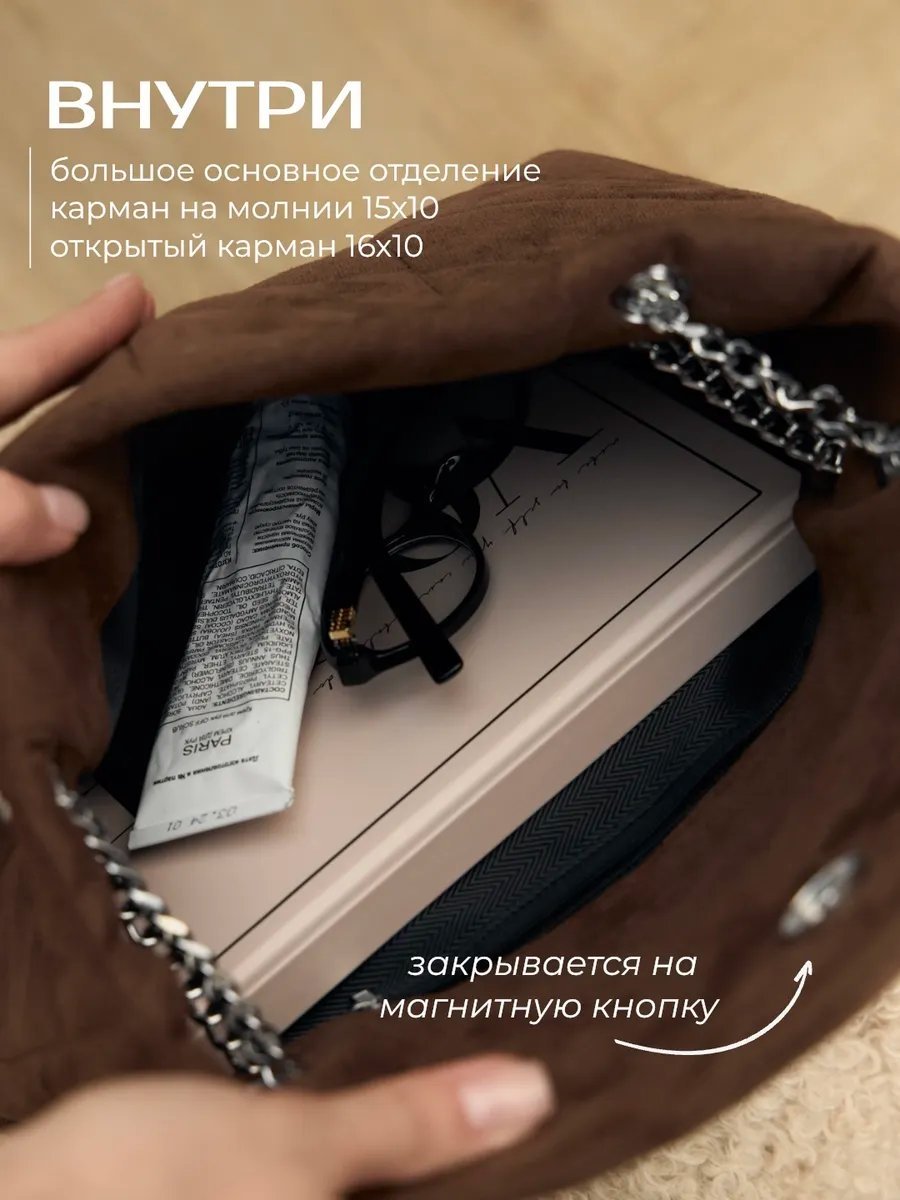 Мини-сумка heybags полиэстер коричневый купить,NaN