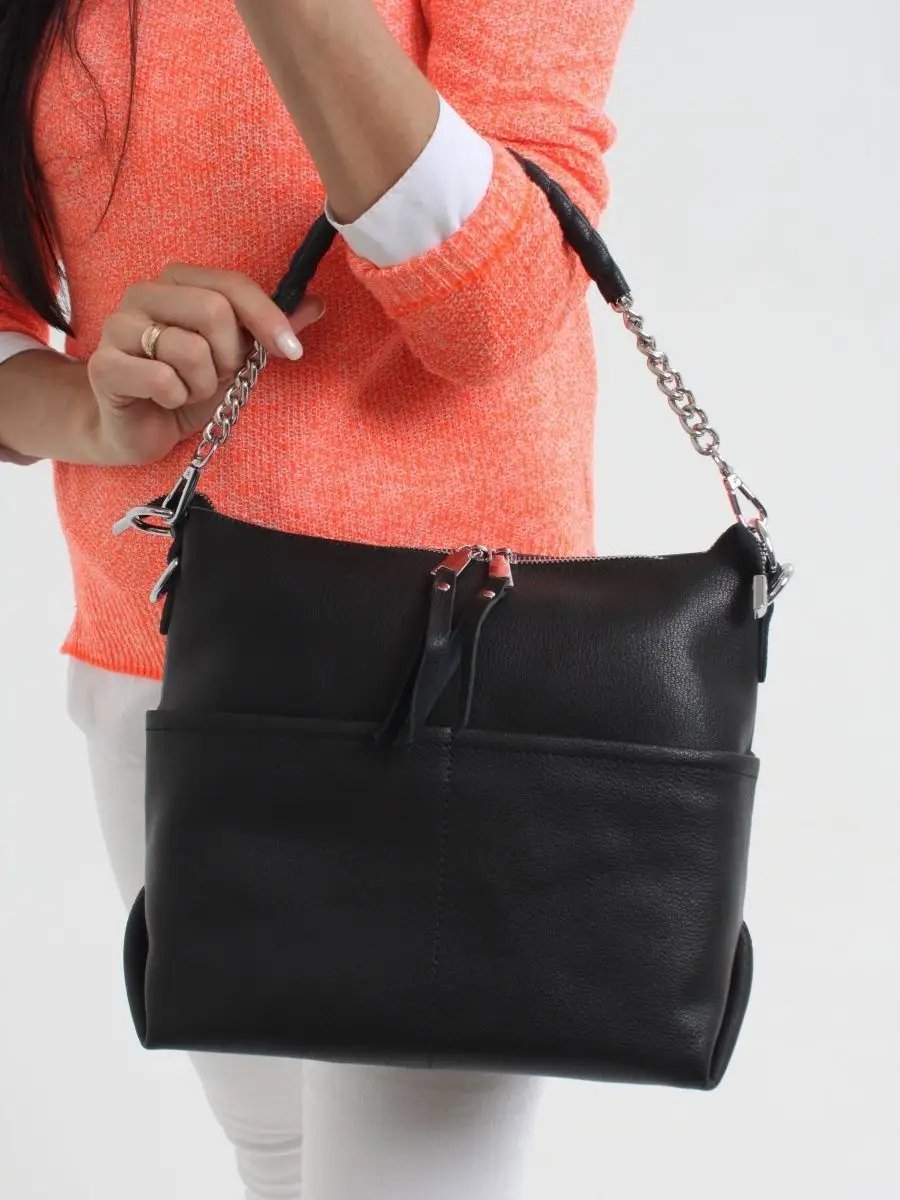 Клатч FoxesBag текстиль черный купить,NaN