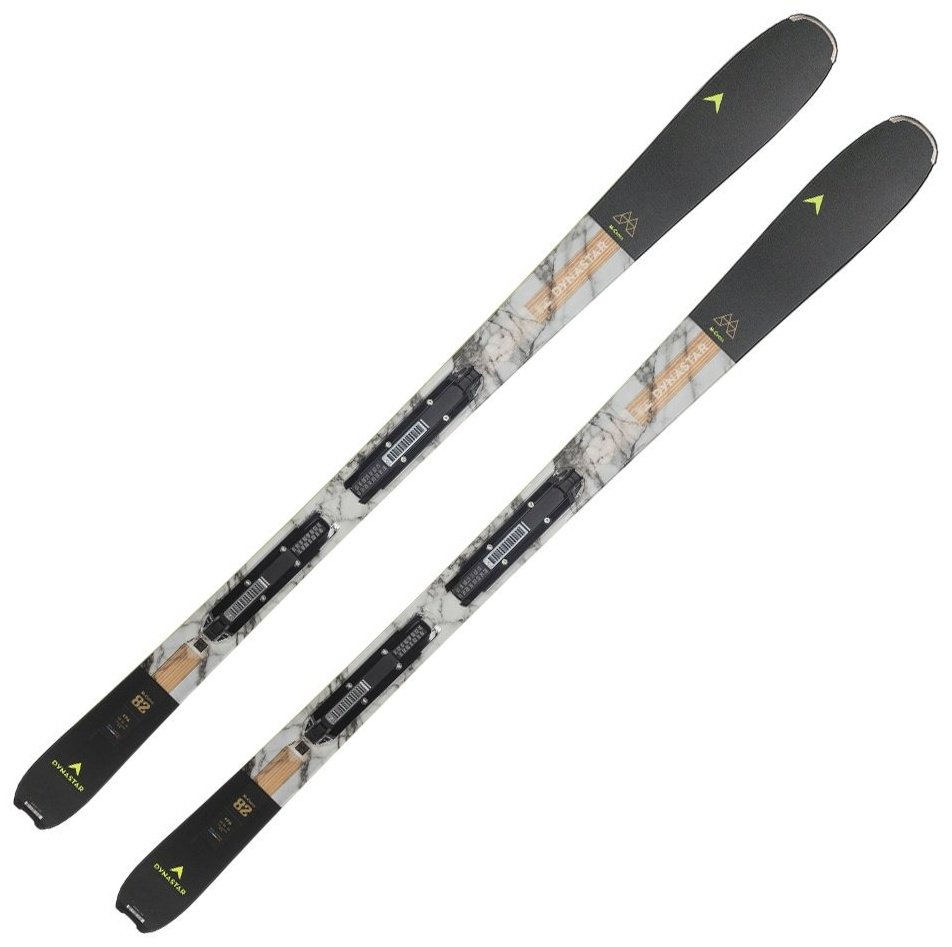 DYNASTAR M-Cross 82 + NX 12 Konect GW B90 black yellow DAOX602 168 см мультиколор