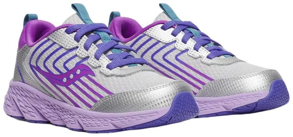 Кроссовки Saucony Wind 3.0 серый, фиолетовый