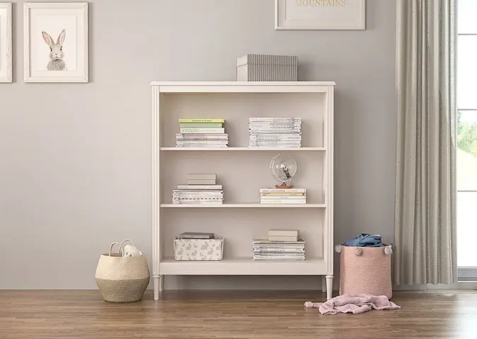 Стеллаж напольный Ellipse Elit М, 107x36x128 см, белый