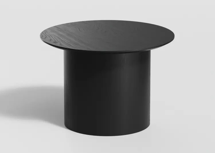 Журнальный столик Ellipse Type, 60х60x41 см, черный