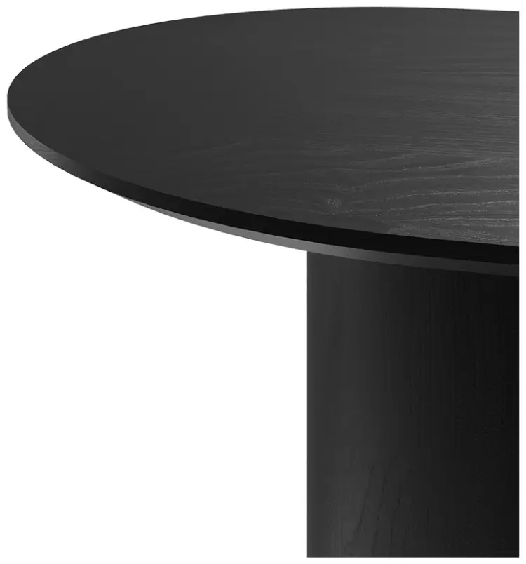 Журнальный столик Ellipse Type, 60х60x41 см, черный