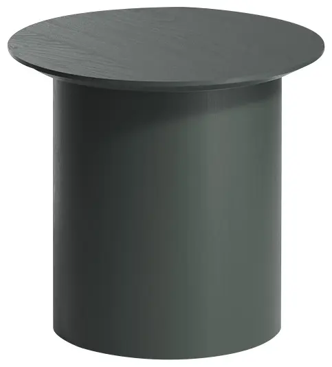 Журнальный столик Ellipse Type, 40х40x37.5 см, темно-серый