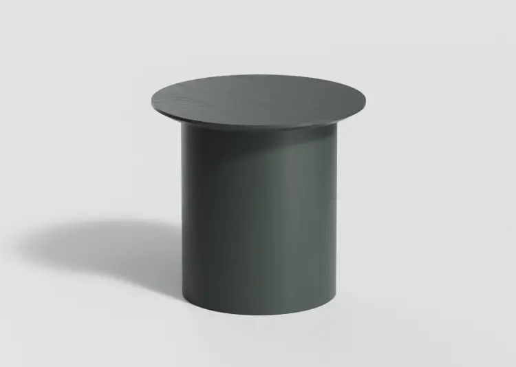Журнальный столик Ellipse Type, 40х40x37.5 см, темно-серый