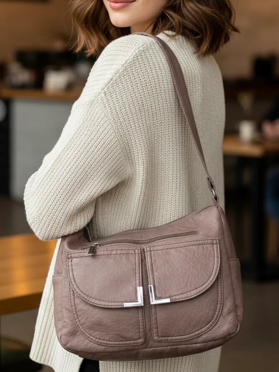 Сумка багет TrendCase экокожа синий купить,NaN