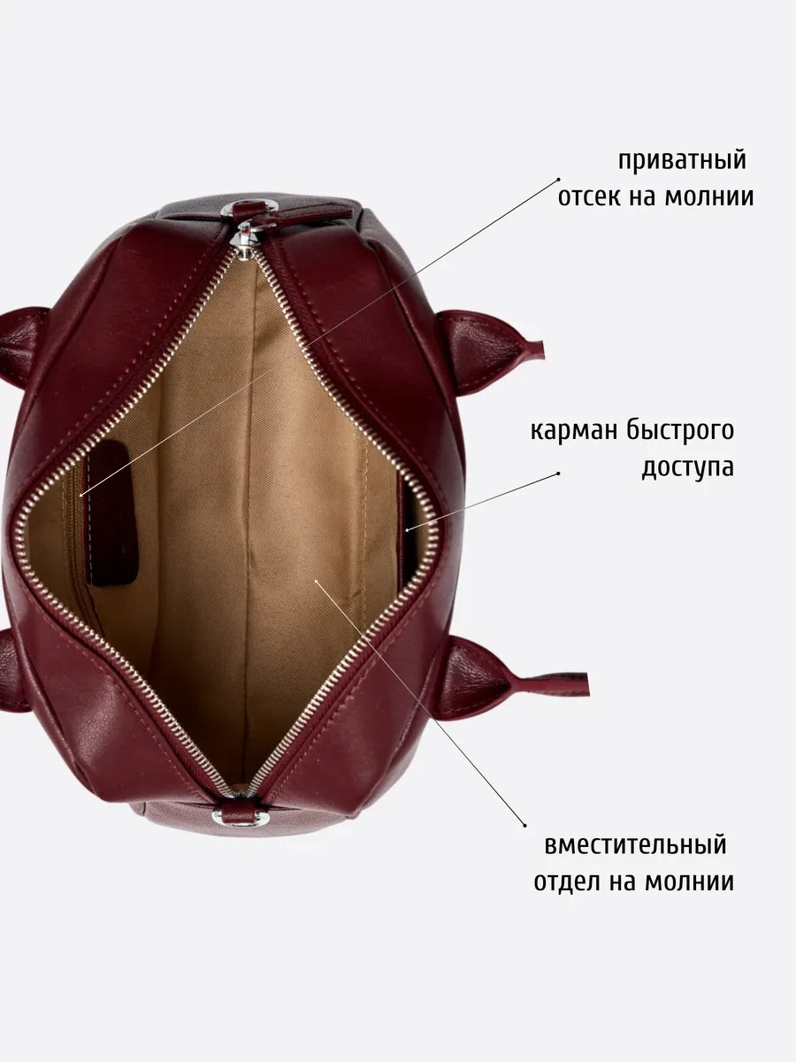Сумка кросс-боди Luigi Bravo натуральная кожа красный купить,NaN