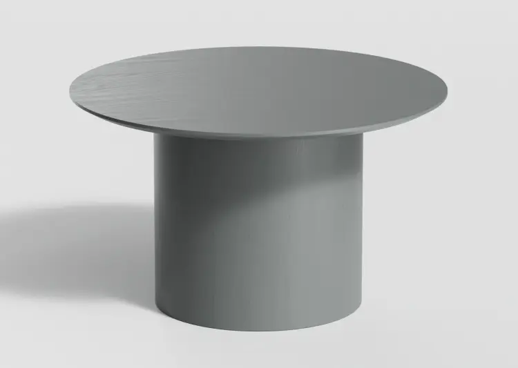 Журнальный столик Ellipse Type, 70х70x41 см, серый