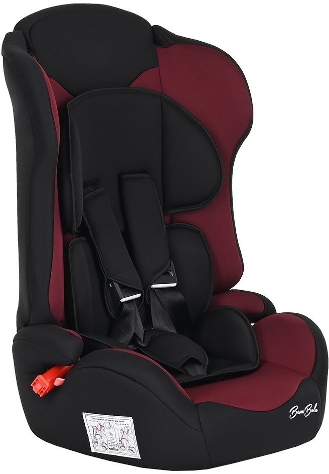 Автокресло BamBola Primo KRES3739 Black/Burgundy купить,NaN