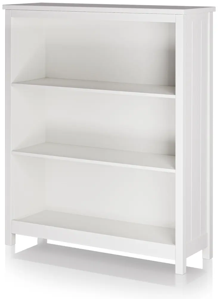 Стеллаж напольный Ellipse Wood, 107x36x126.7 см, белый