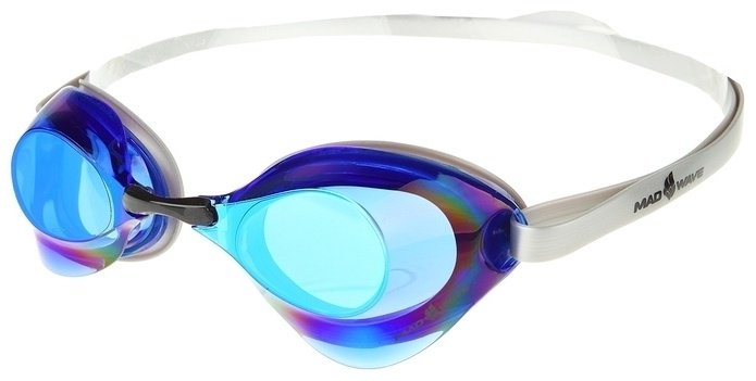 Очки Mad Wave Turbo Racer II Rainbow M0458 06 0 03W синие