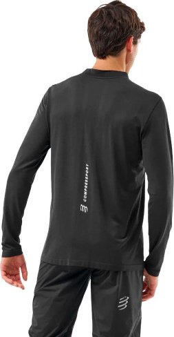 Лонгслив Compressport черный купить,39900