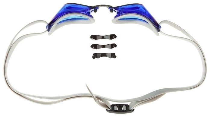 Очки Mad Wave Turbo Racer II Rainbow M0458 06 0 03W синие