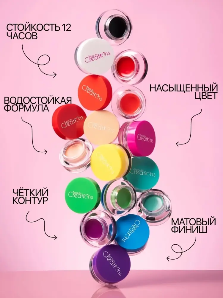 Beauty Creations Dare to be Bright Gel Liner Pot подводка зеленый EGP03 She's Mossy купить,NaN