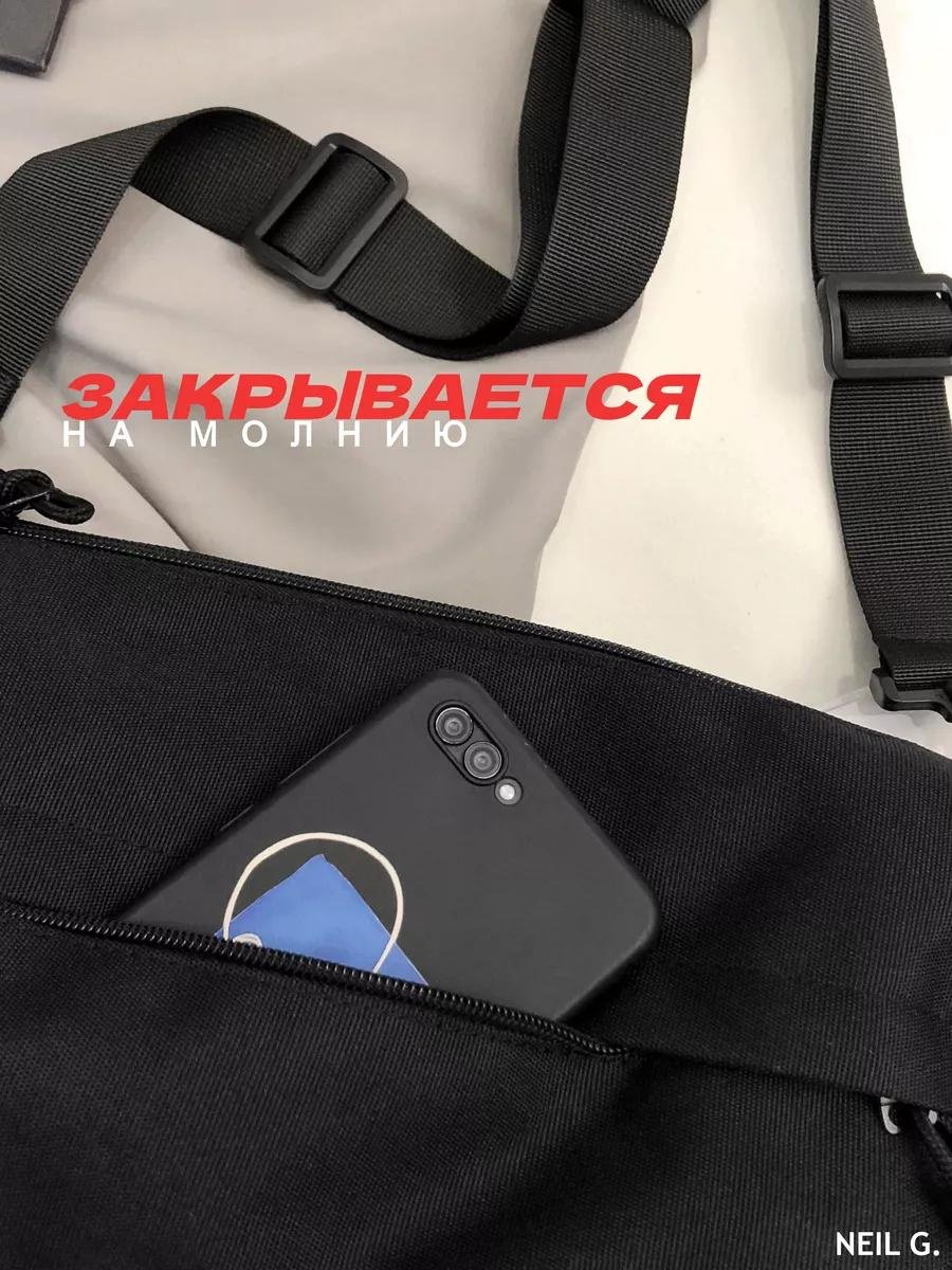 Сумка кросс-боди Neil G. полиэстер черный купить,NaN