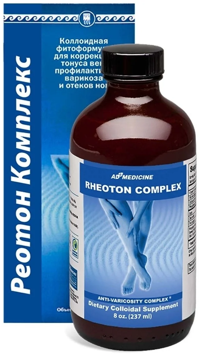 AD MEDICINE LLC Раствор Реотон Комплекс 237мл купить,NaN