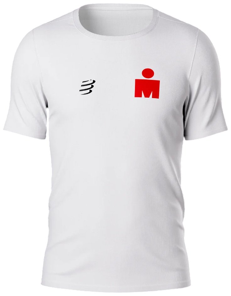 Футболка Compressport белый купить,NaN