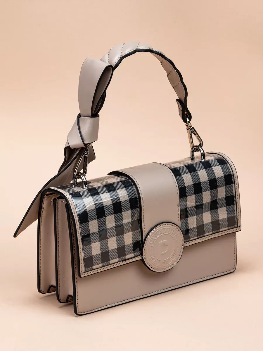 Сумка кросс-боди Dreamurr bags&accessories текстиль бежевый купить,NaN