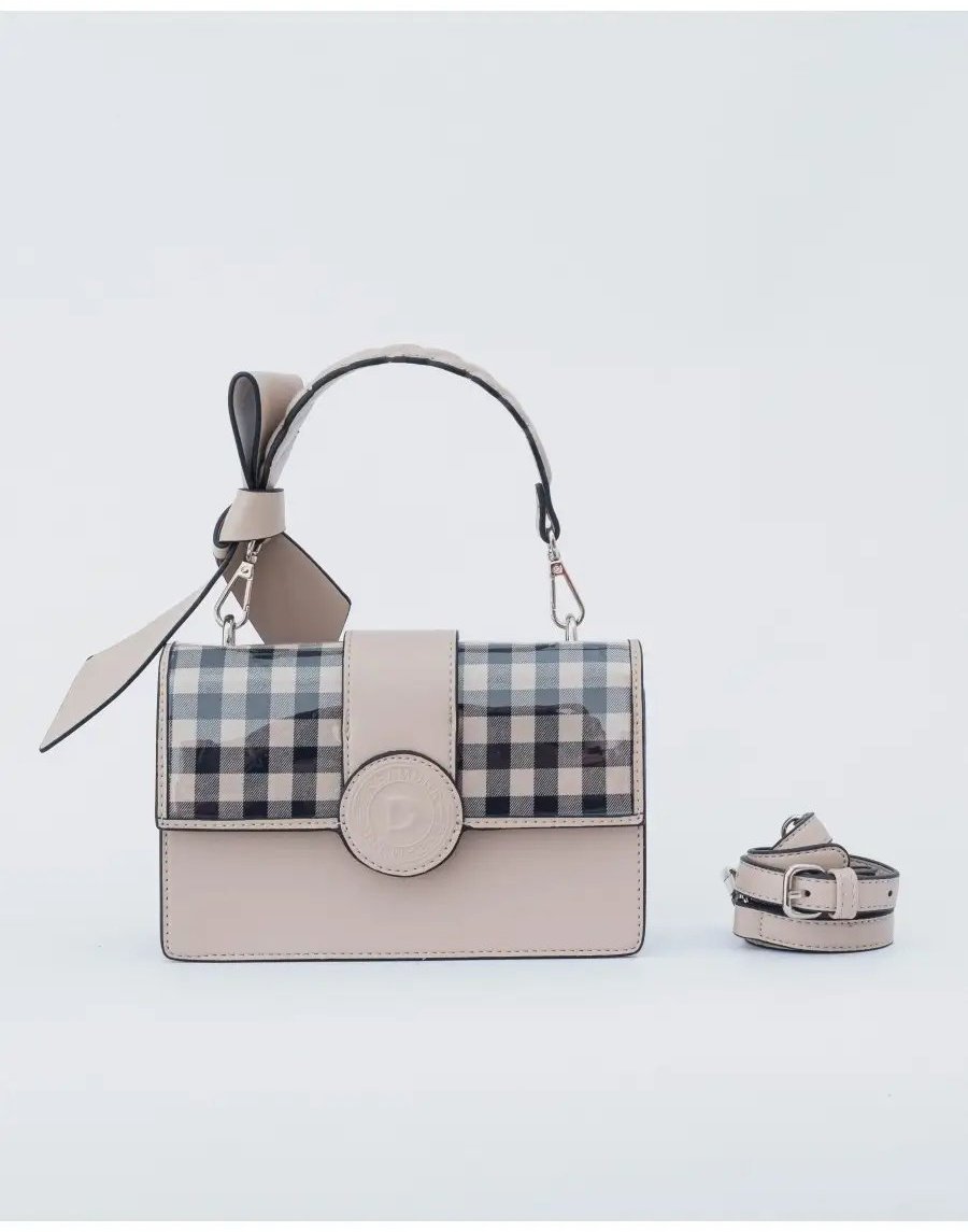 Сумка кросс-боди Dreamurr bags&accessories текстиль бежевый купить,NaN