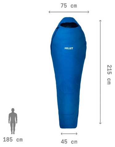 Millet 3515720392870 кокон трекинговый голубой