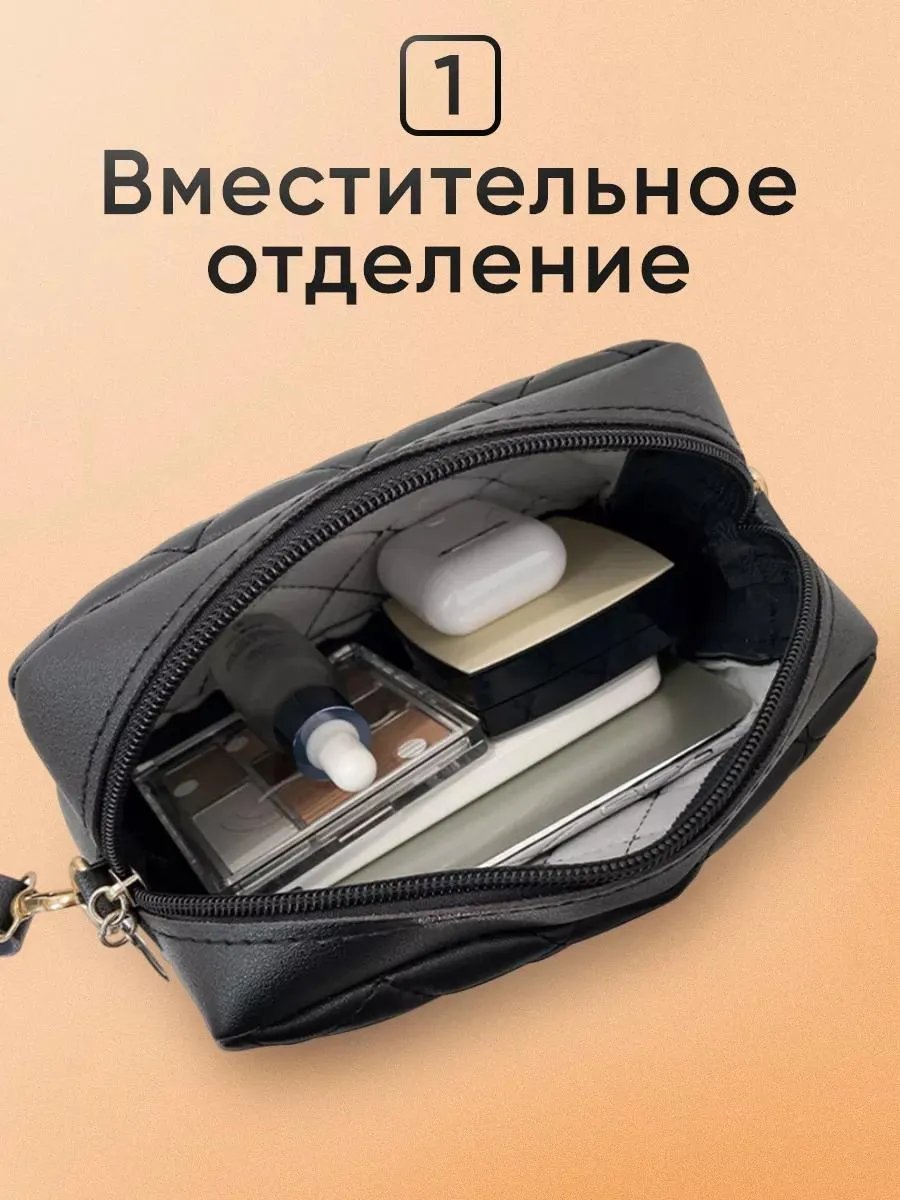 Сумка кросс-боди Beautyforyou искусственная кожа черный купить,NaN