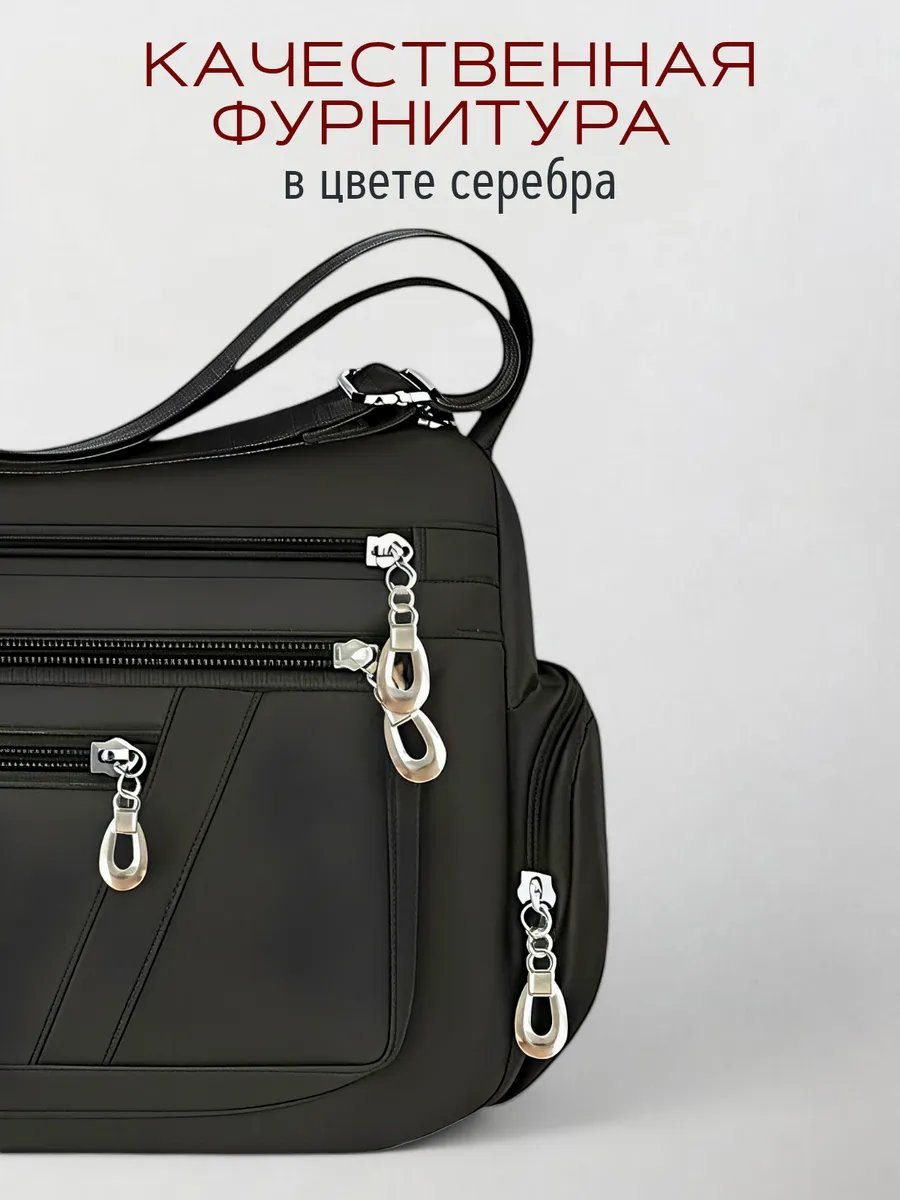 Мини-сумка Prokhorov store нейлон черный купить,NaN
