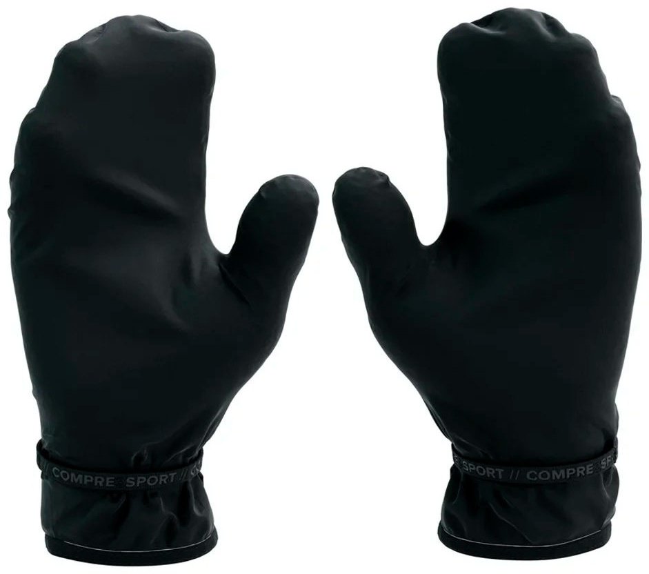 Перчатки Compressport размер 8, 9 черный купить,28900