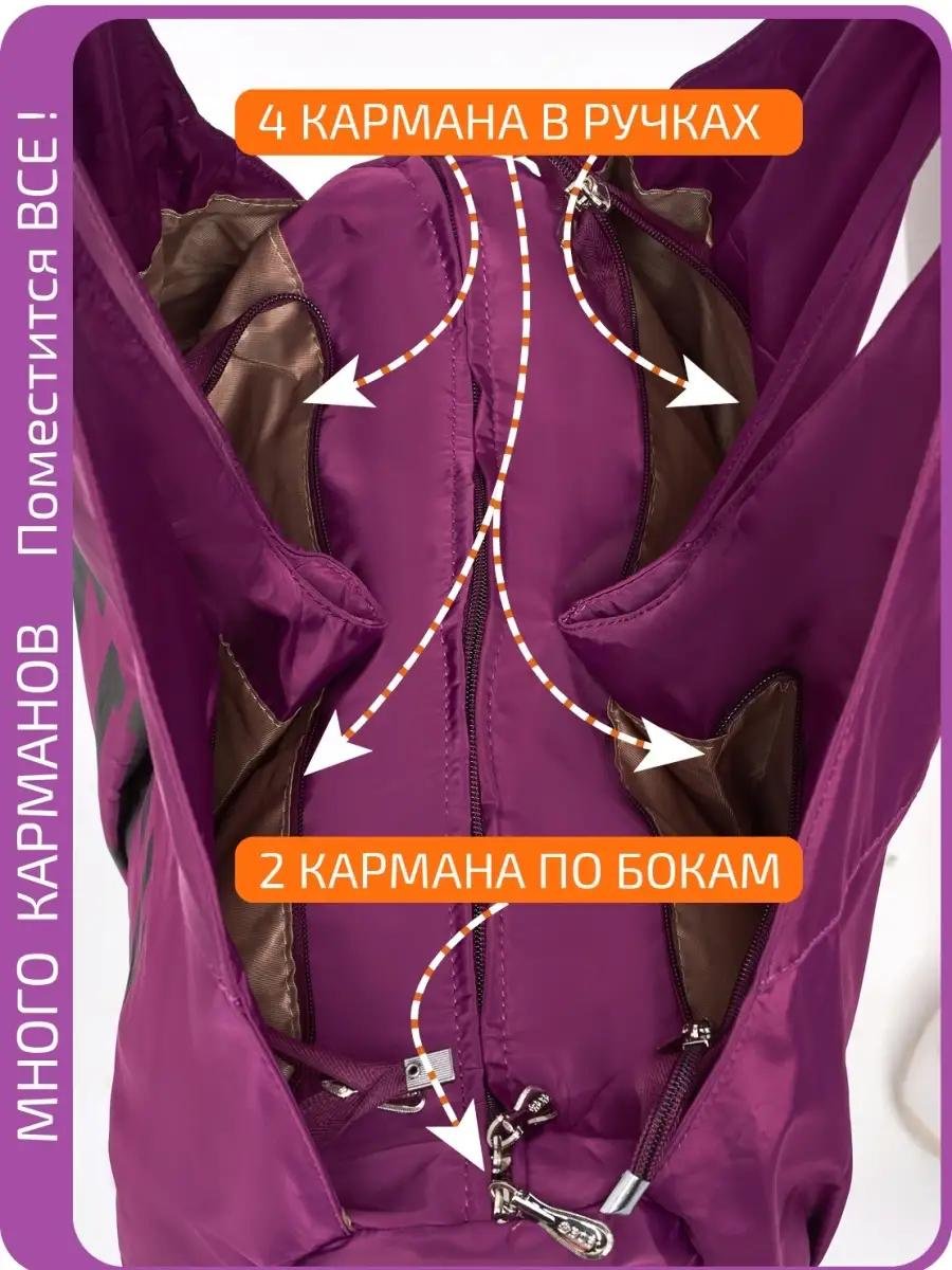 Сумка шоппер полиэстер розовый купить,NaN