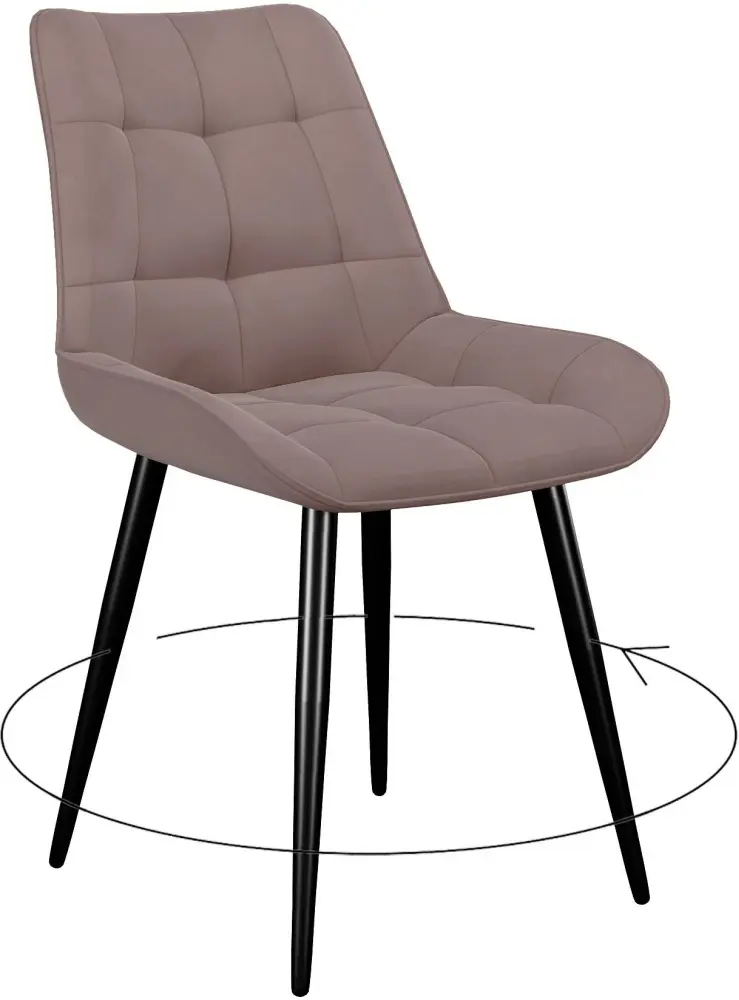 Стул DikLine 226, 86x50x60 см, коричневый 1 шт. купить,NaN