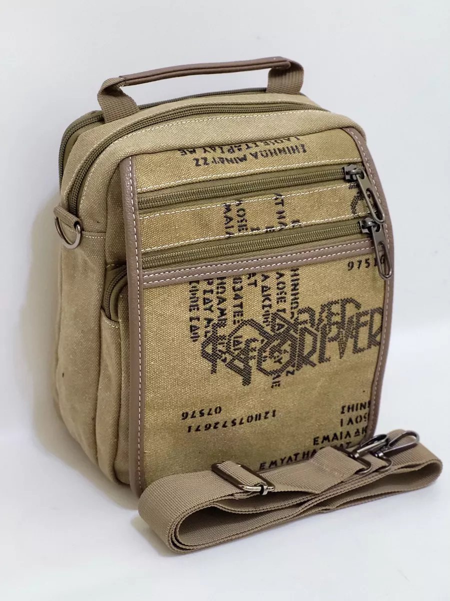 Мини-сумка Leather Goods SV оксфорд бежевый купить,NaN