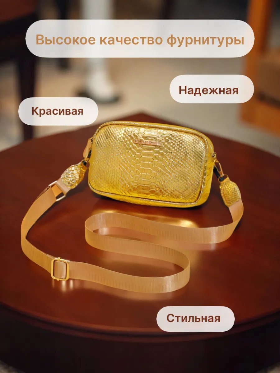 Сумка кросс-боди полиэстер желтый купить,NaN