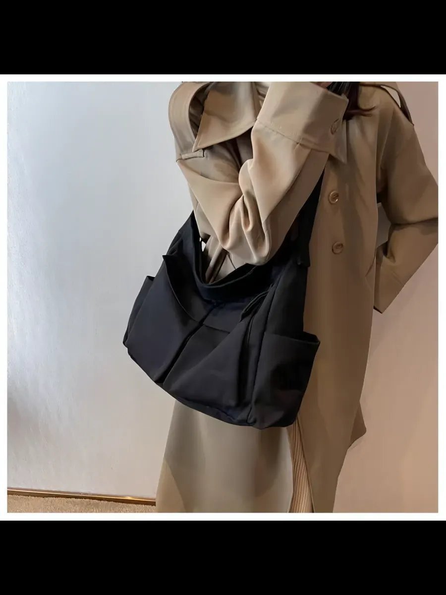 Сумка шоппер HT&FASHION хлопок черный купить,NaN