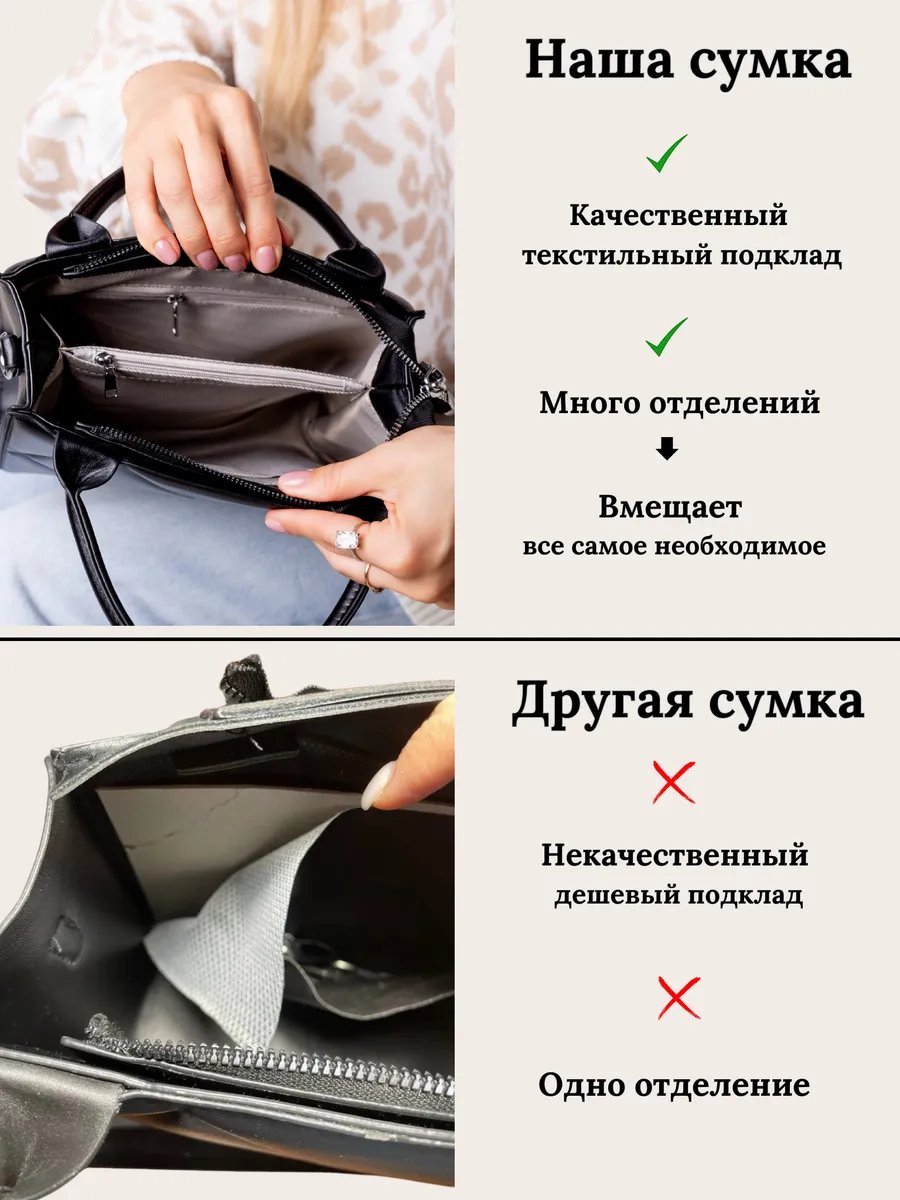 Мини-сумка Paul Finch экокожа черный купить,NaN