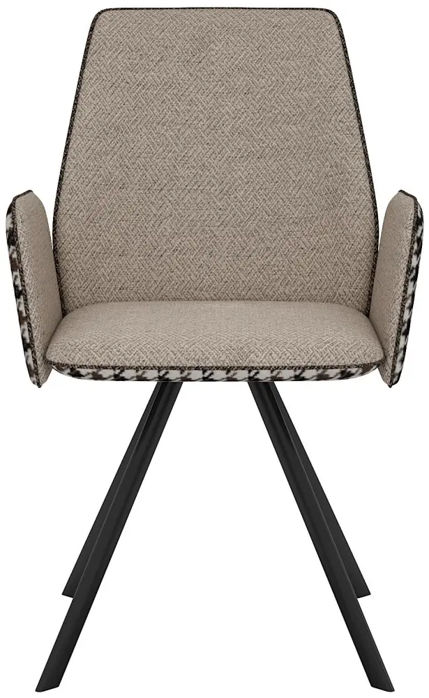Стул ДИК DikLine 293, 91x52x60 см, бежевый, черный 1 шт. купить,121500